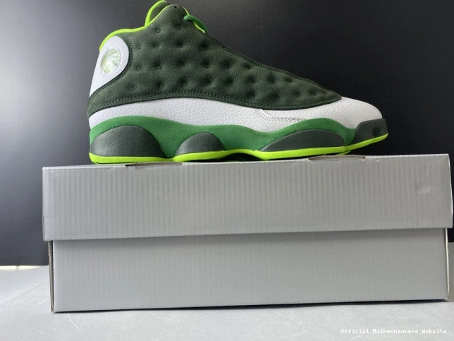 Official Maikesneakers 313 13 Retro 'Oregon - PE Ducks' Jordan Air AR4390 0818